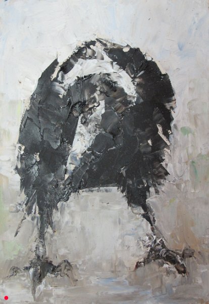 Magpie I - 12cm x 18cm