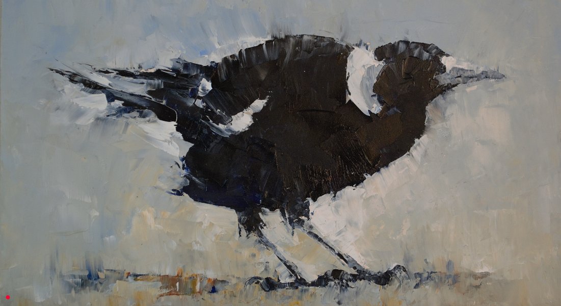 Maggpie IX - 30cm x 17cm