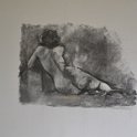 Figure, back view, 17 - 34cm x 50cm Figure, back view, 17 - 34cm x 50cm
