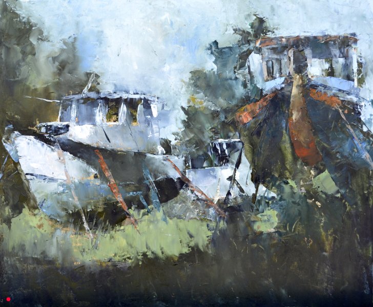 Trawlers of the Clarence I - 25cm x 30cm