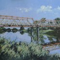 Bridge at Lawrence - 66cm x 51cm Bridge at Lawrence - 66cm x 51cm