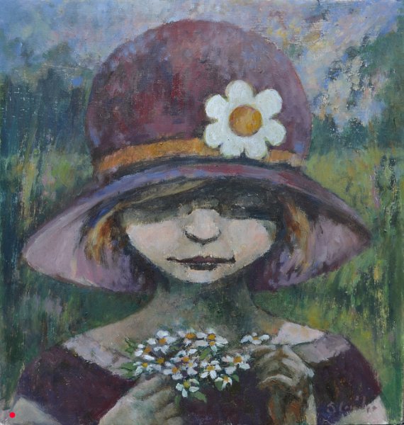 Daisy - 21cm x 20cm